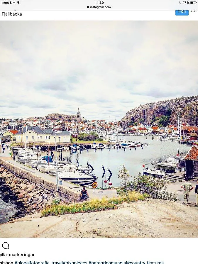 غوتنبرغ Fjallbacka Harbour Cottage